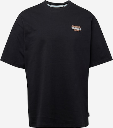 BLEND - Camiseta en negro: frente