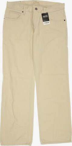s.Oliver Jeans in 34 in Beige: front