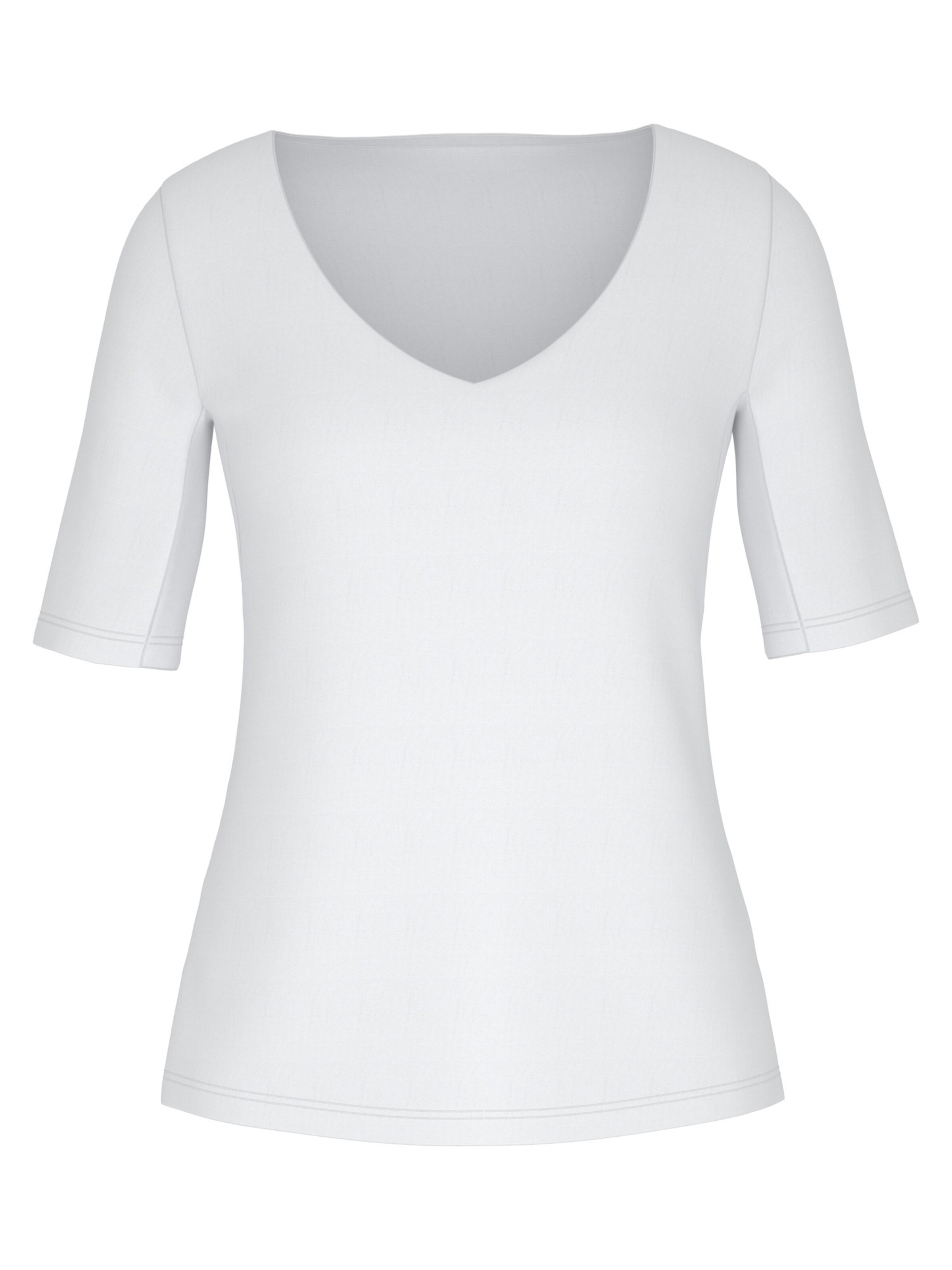 Mey Undershirt 'Blazer' in White: front