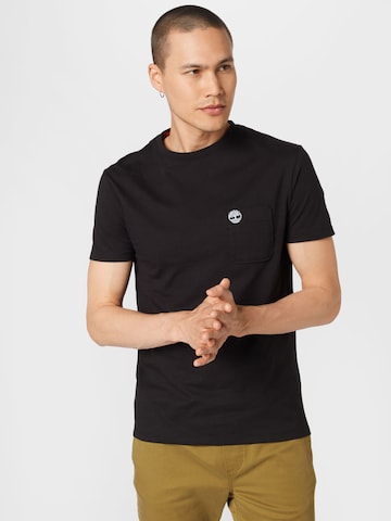 TIMBERLAND Shirt in Black: front