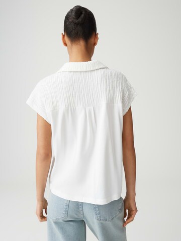 OPUS - Blusa 'Santolini' em branco
