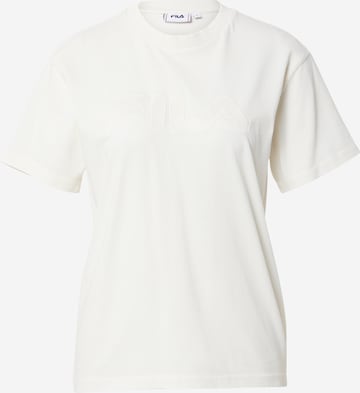 FILA Тениска 'BÜK' в бяло: отпред