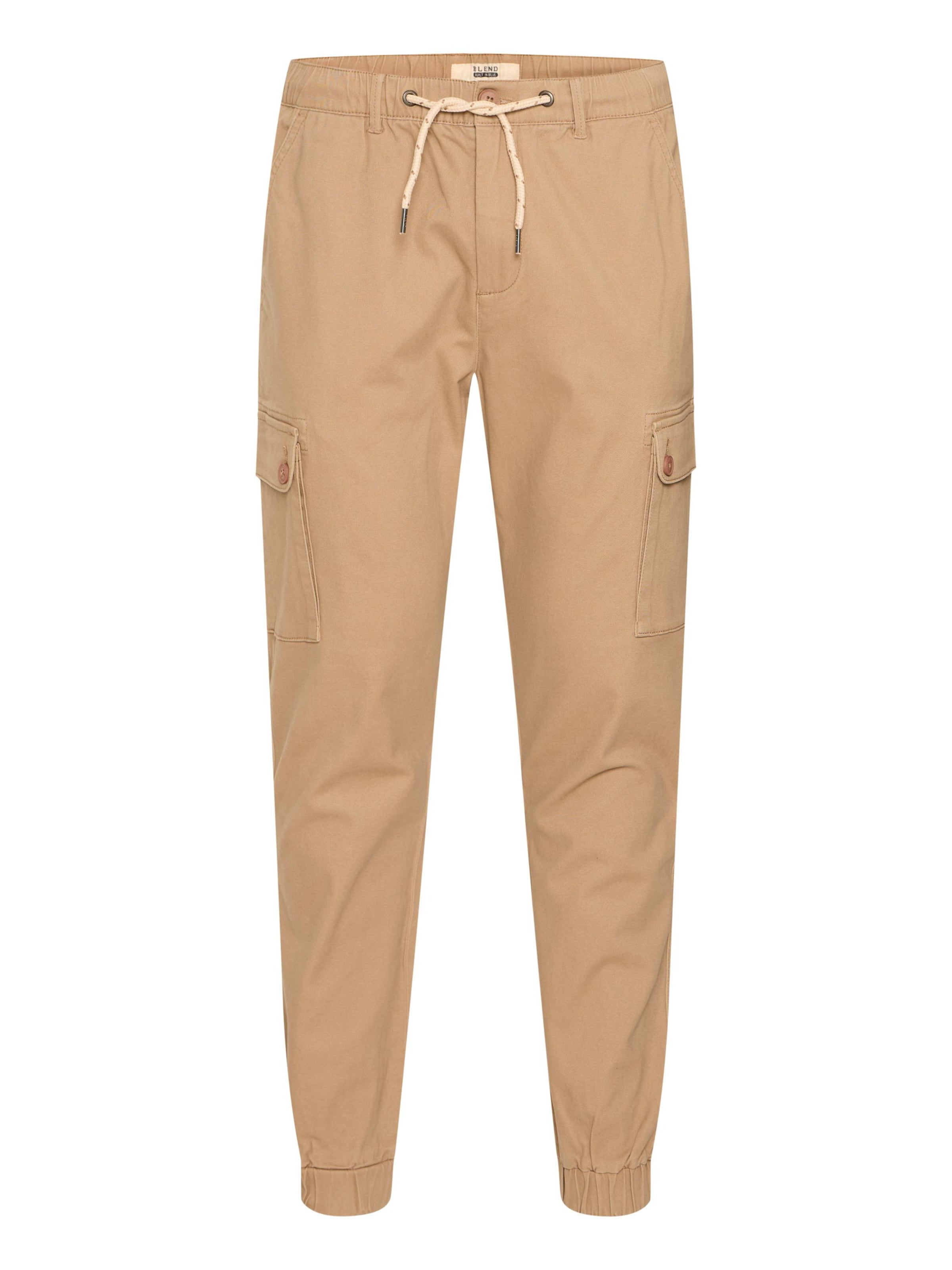 Pantaloni cargo 'Sellini' di BLEND in beige: frontale