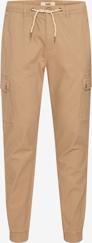 Effilé Pantalon cargo 'Sellini' BLEND en beige : devant