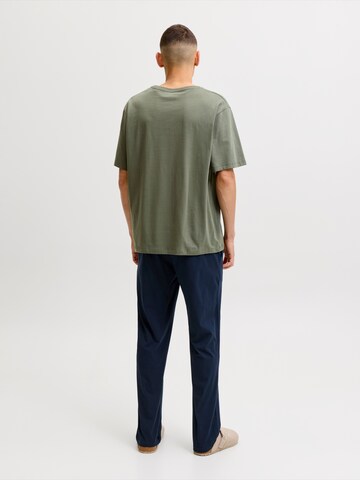 Pijama lungă 'JACEVEREST' de la JACK & JONES pe albastru