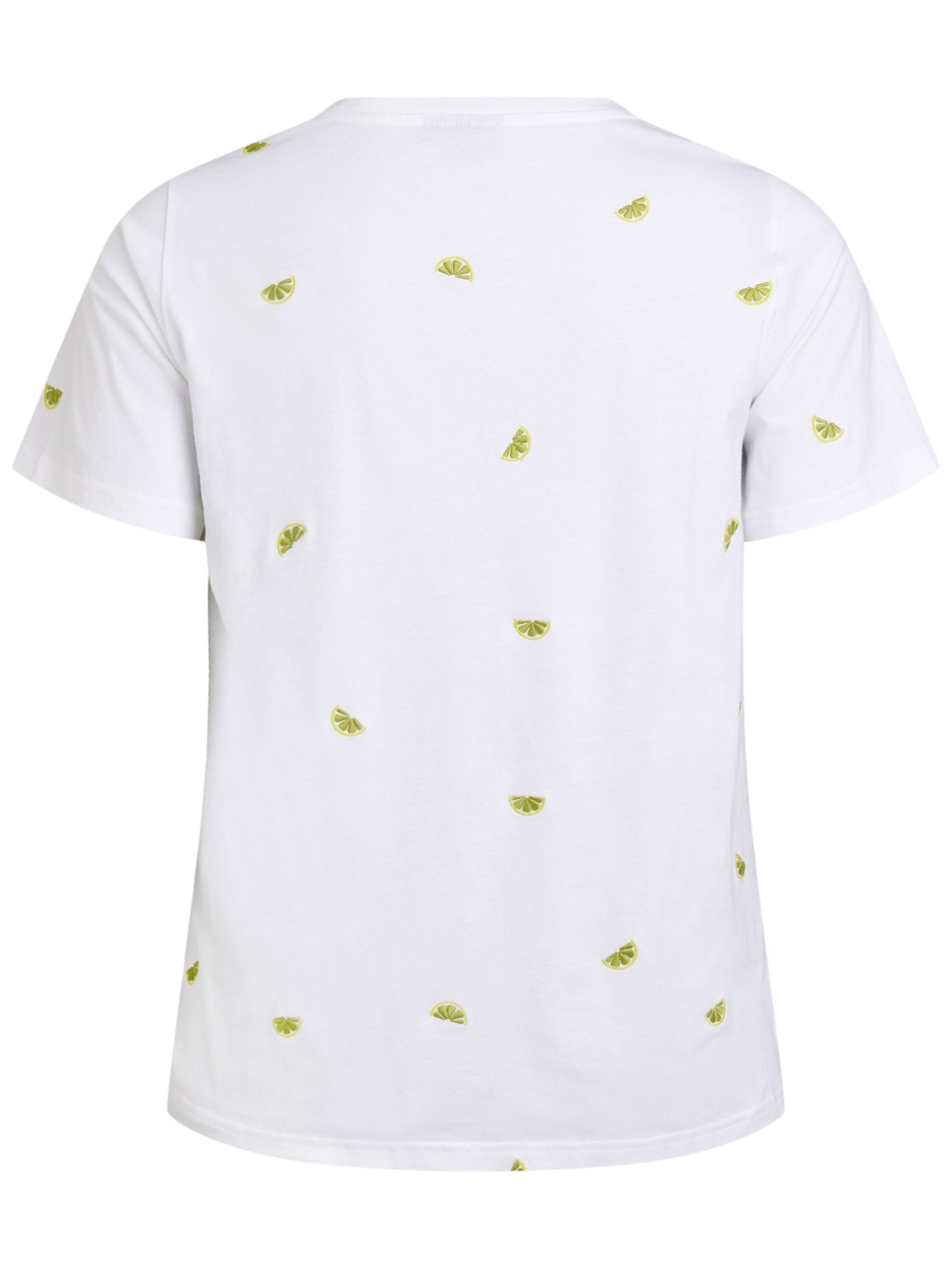 Maglietta 'VELIN' di Zizzi in bianco