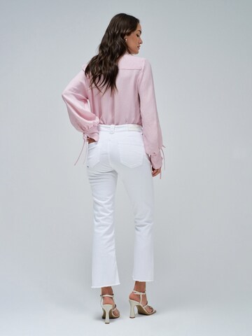 Salsa Jeans Flared Jeans 'Faith' in Weiß