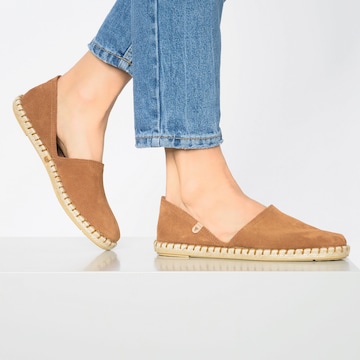 VERBENAS Espadrilles 'Carmen' in Brown