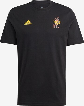 T-Shirt fonctionnel ADIDAS SPORTSWEAR en noir : devant