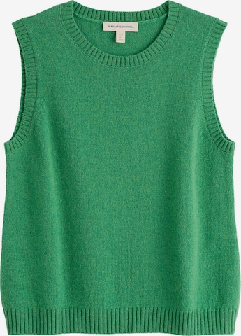 Seasalt Cornwall Bodywarmer 'East View' in Groen: voorkant