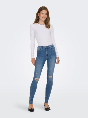 ONLY Skinny Jeans 'JOSIE' in Blauw