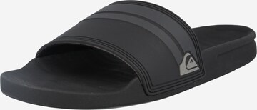 QUIKSILVER Mules in Black: front