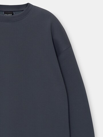 Sweat-shirt Pull&Bear en bleu