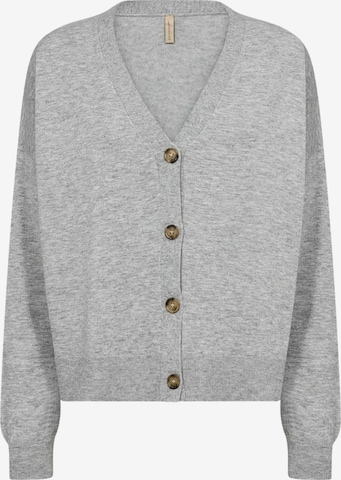 Soyaconcept Strickjacke 'Nicoline' in Grau: Vorderseite