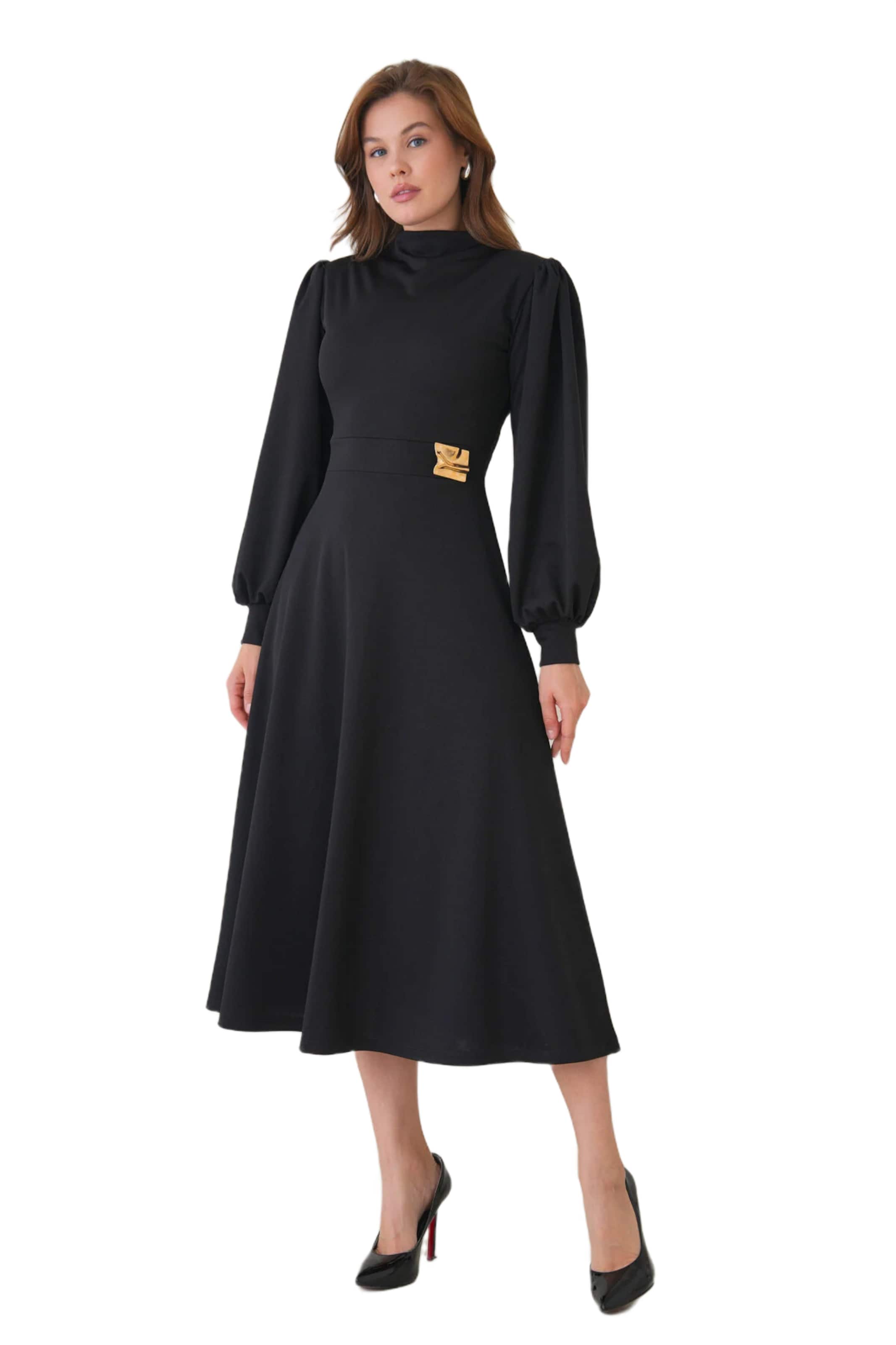 WOMAN VISION Dress in Black: front