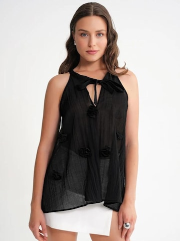 MixRay - Top em preto: frente