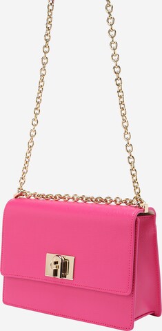 FURLA Skuldertaske '1927' i pink: forside