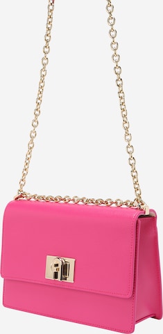 FURLA - Mala de ombro '1927' em rosa: frente