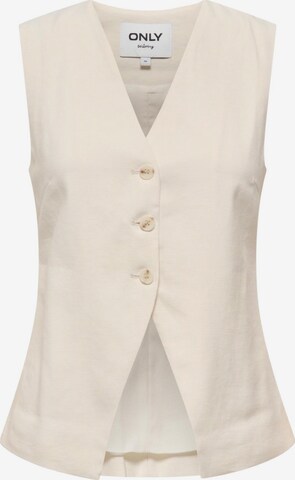Gilet 'Onltila Life' di ONLY in beige: frontale
