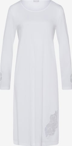 Hanro Nightgown ' Paola ' in White: front