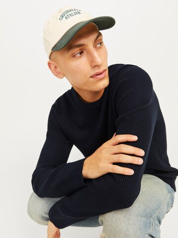 JACK & JONES Pullover 'JJEPerfect' in Blau