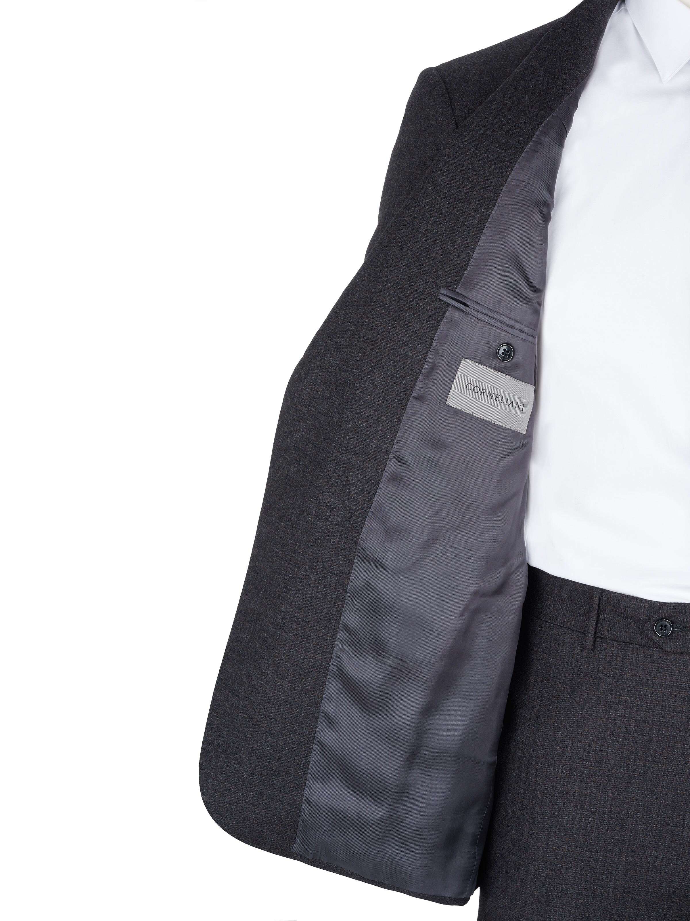 Corneliani Regular Suit 'Corneliani Anzug' in Grey