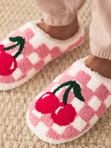 Next Тапки в Ярко-розовый