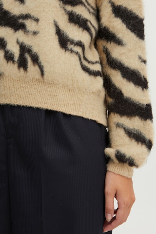 PULZ Jeans Sweater 'Asta' in Beige