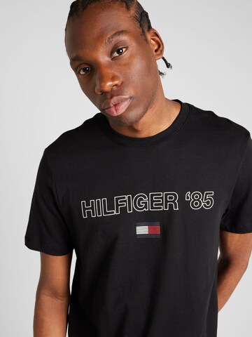 TOMMY HILFIGER - Camisa em preto