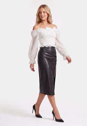 faina - Blusa en blanco