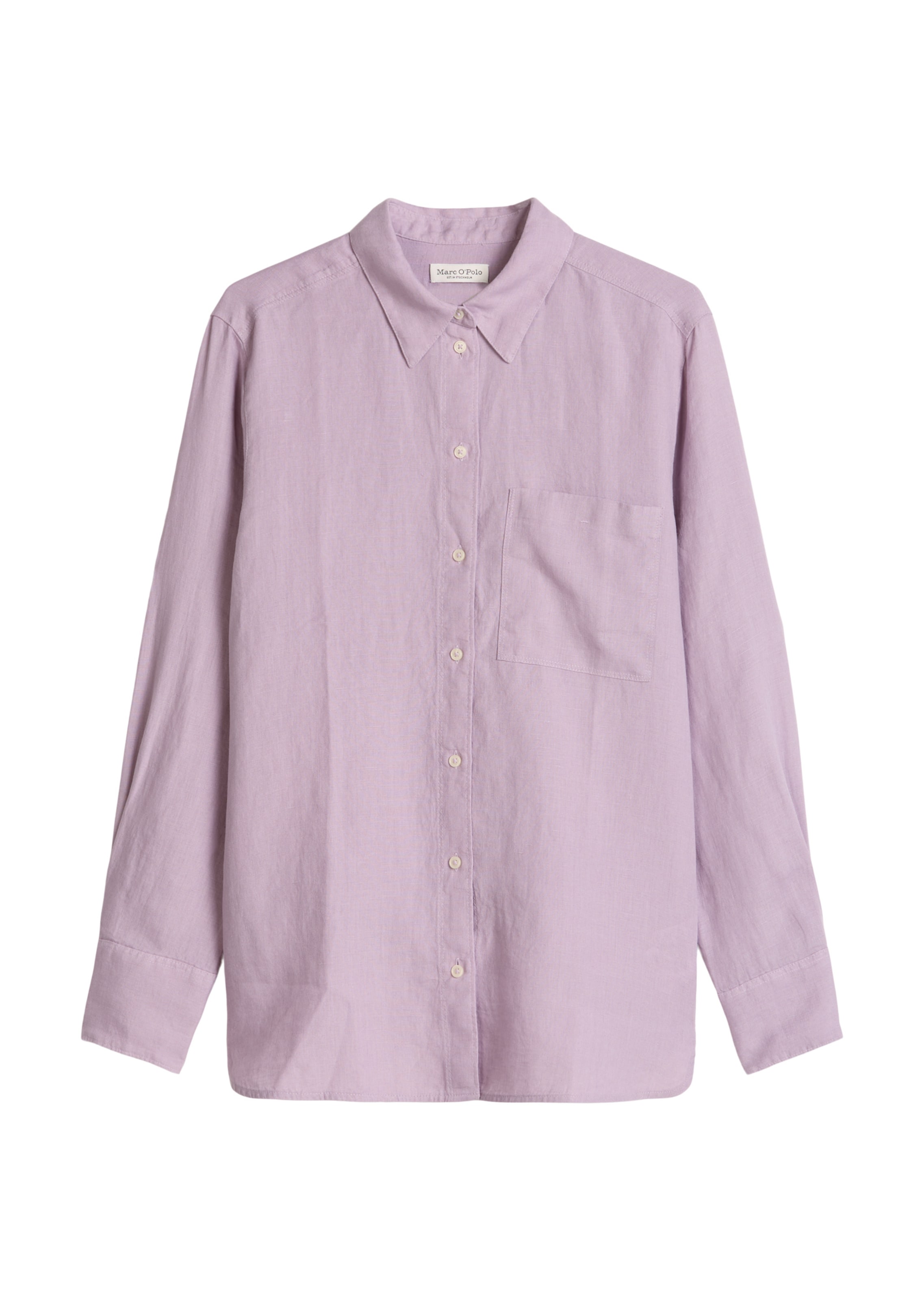 Marc O'Polo Blouse in Lila: voorkant