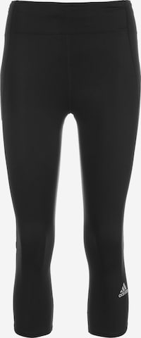 ADIDAS PERFORMANCE Športne hlače | črna barva: sprednja stran