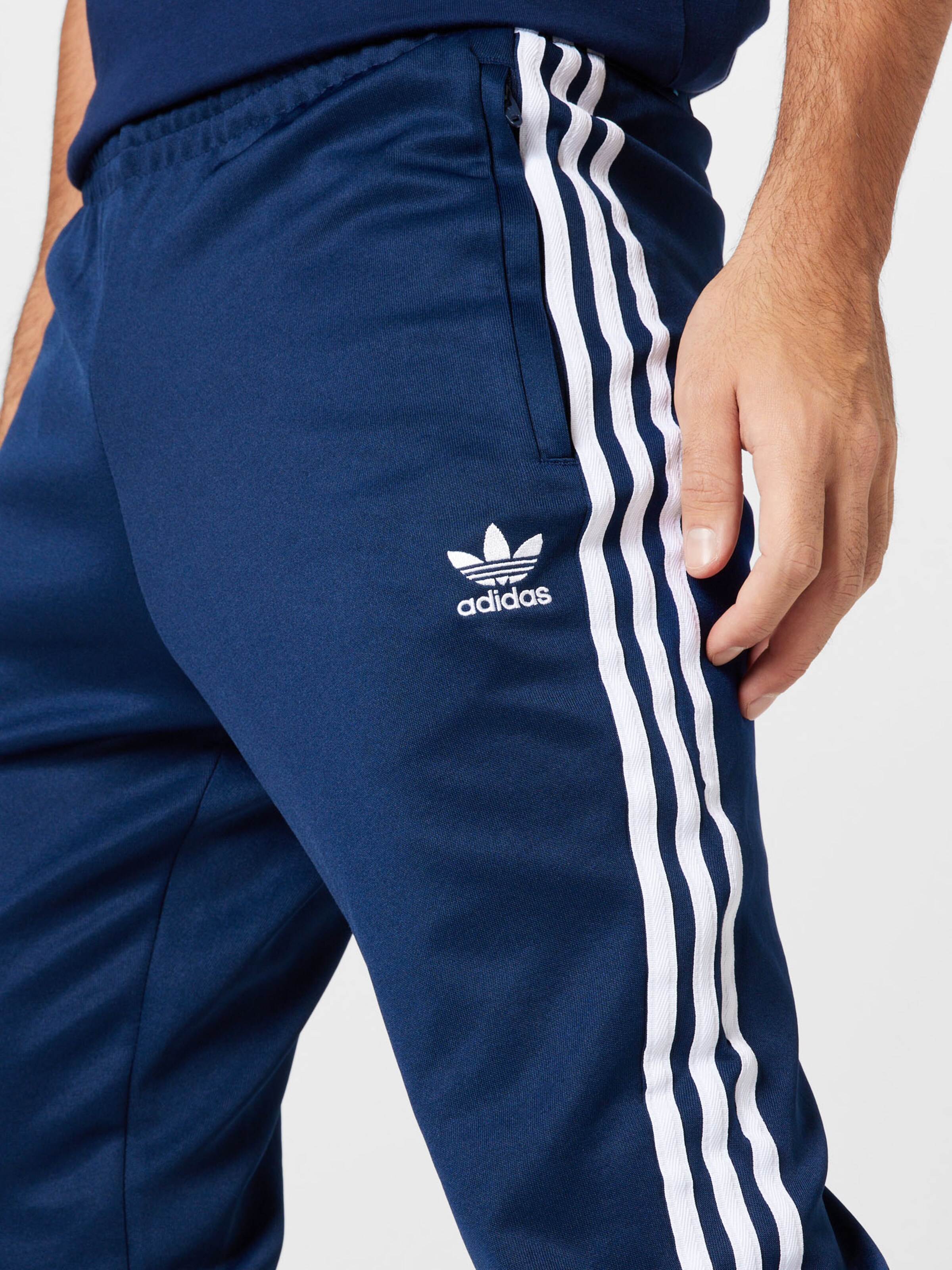 ADIDAS ORIGINALS Broek in Enziaan | ABOUT YOU