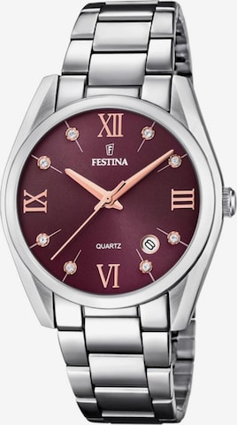 FESTINA Analoog horloge 'Festina - Watch Boyfriend - Quartz watch movement - Watch case width: 36.8 mm' in Rood: voorkant