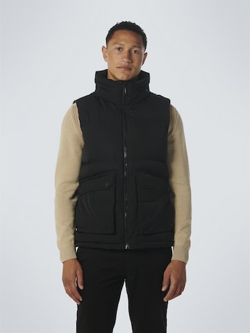 No Excess Bodywarmer in Zwart: voorkant