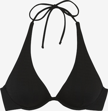 Copenhagen StudiosTrokutasti Bikini gornji dio - crna boja: prednji dio