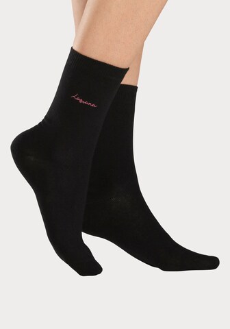 Chaussettes LASCANA en noir