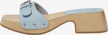 Pull&Bear Mules in Blue