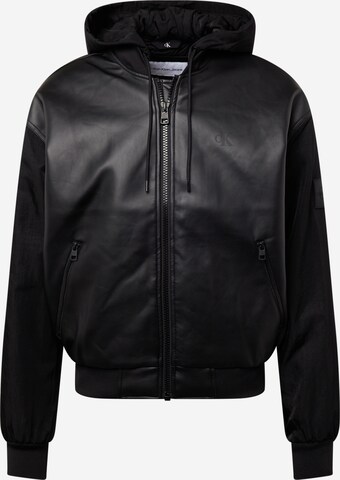 Calvin Klein Jeans Jacke in Schwarz: predná strana