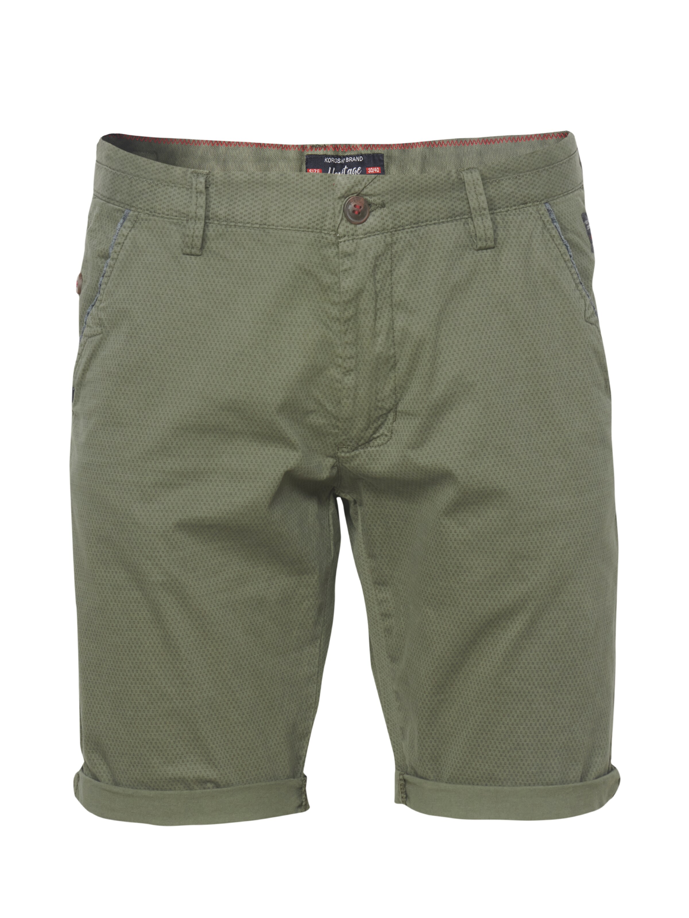 Regular Pantalon KOROSHI en vert : devant