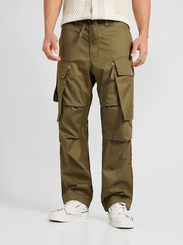 Regular Pantaloni cu buzunare de la G-Star RAW pe verde: față