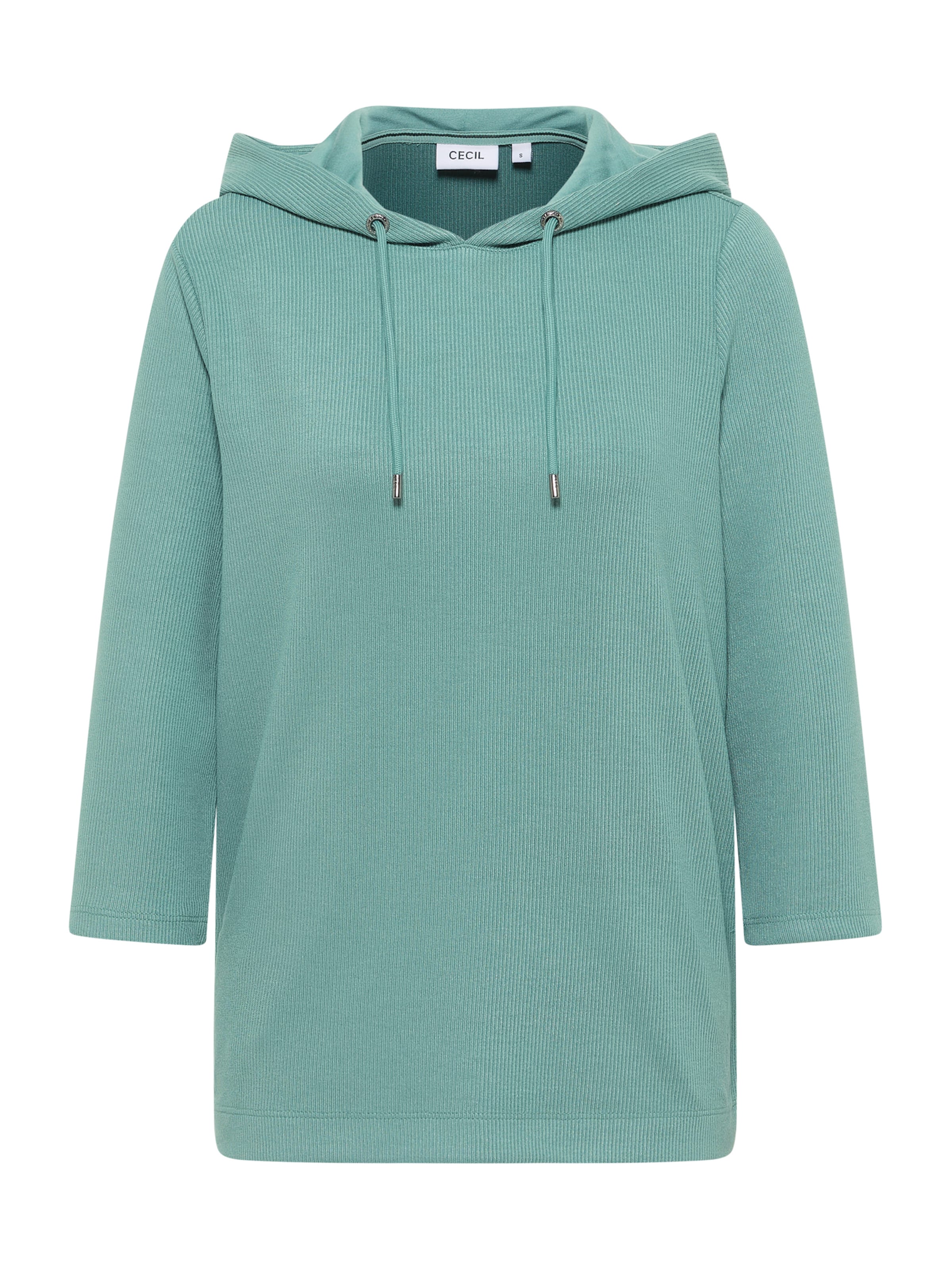 CECIL Koszulka w kolorze zielony: przód