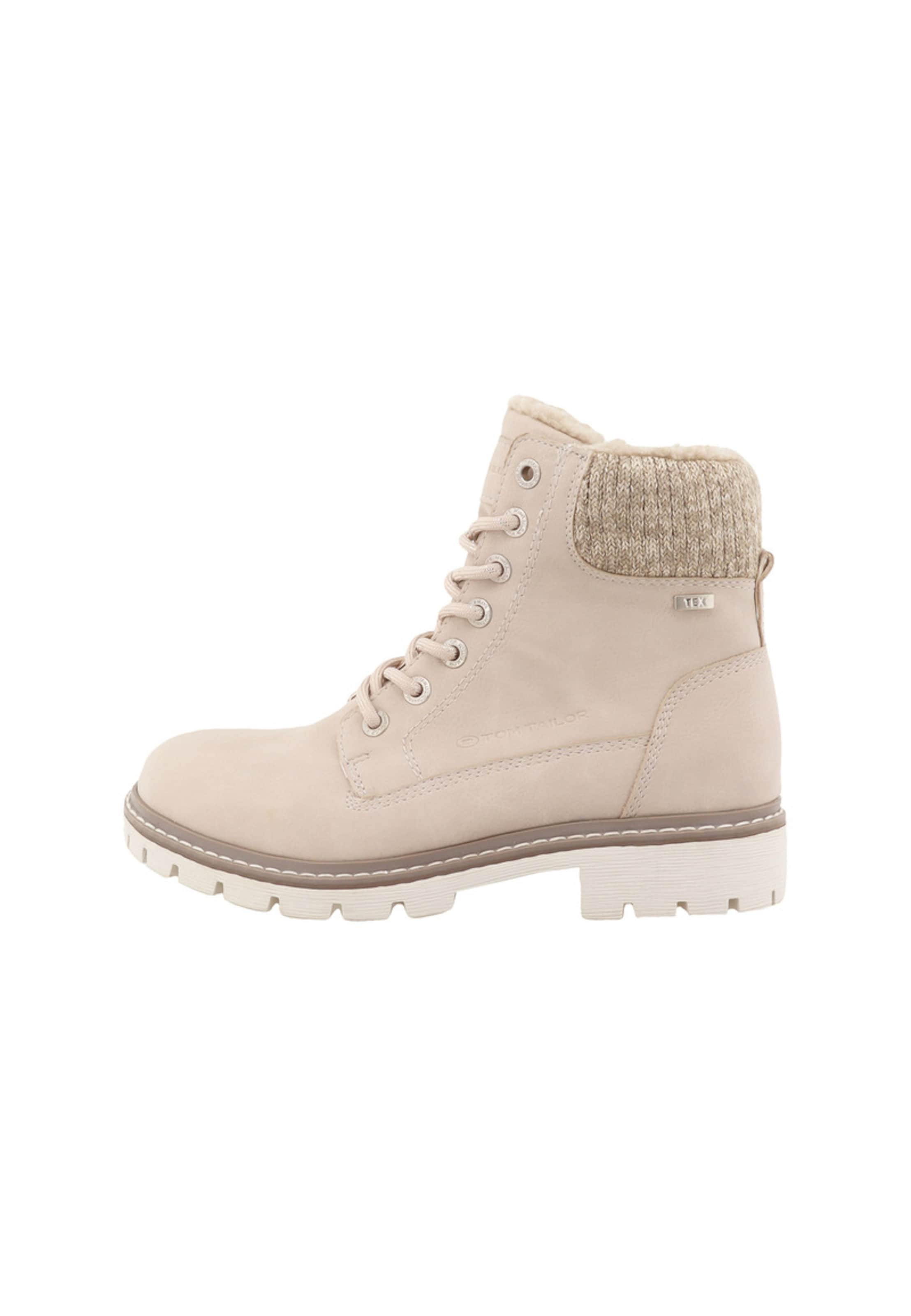 TOM TAILOR Stiefel in Beige