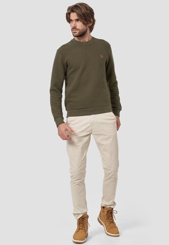 INDICODE JEANS Sweatshirt 'Dash' in Groen