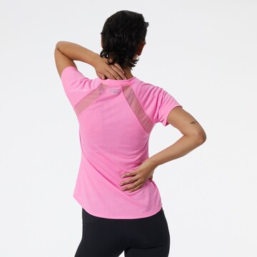 new balance Performance Shirt 'Impact Run' in Pink