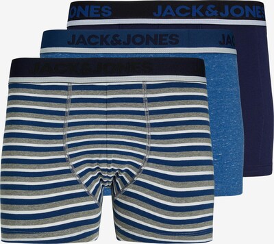 Boxeri 'WILSON' JACK & JONES pe bleumarin / gri amestecat / alb, Vizualizare produs