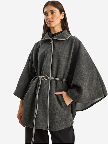 Bianco Lucci Tussenmantel in Grijs: voorkant
