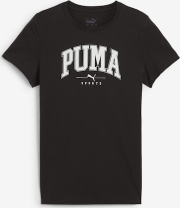 PUMA Shirt 'Squad' in Black: front