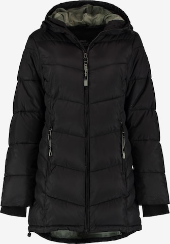 Hailys Winter Jacket 'Julika' in Black: front