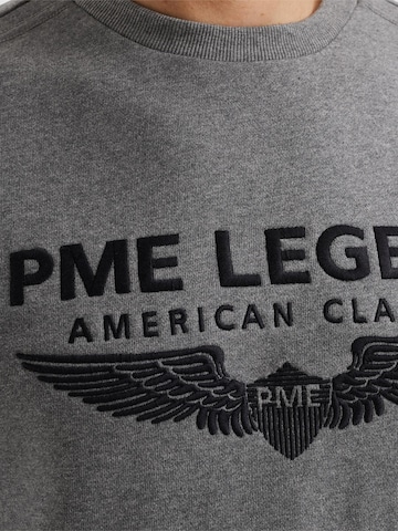PME Legend Sweatshirt 'Sweatshirt with logo' i grå